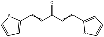 1,5-BIS-(2-THIENYL)-1,4-PENTADIEN-3-ONE Struktur