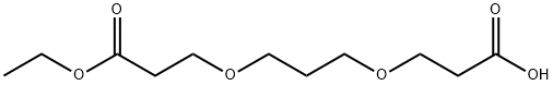 3-[3-(2-ETHOXYCARBONYL-ETHOXY)-PROPOXY]-PROPIONIC ACID Struktur