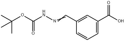 3-(BOC-AMIDINO)-BENZOIC ACID Struktur