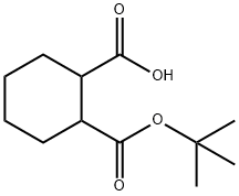 CYCLOHEXANE-1,2-DICARBOXYLIC ACID MONO-TERT-BUTYL ESTER Struktur