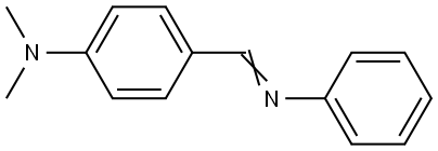 N-(4-Dimethylaminobenzylidene)aniline Struktur