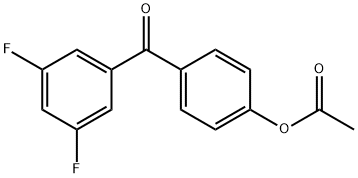 4-ACETOXY-3',5'-DIFLUOROBENZOPHENONE price.