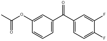 3-ACETOXY-3',4'-DIFLUOROBENZOPHENONE price.