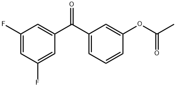3-ACETOXY-3',5'-DIFLUOROBENZOPHENONE price.