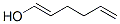 1,5-Hexadien-1-ol Struktur