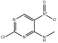 (2-CHLORO-5-NITRO-PYRIMIDIN-4-YL)-METHYL-AMINE 結(jié)構(gòu)式