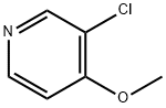 4-METHOXY-3-CHLOROPYRIDINE Struktur