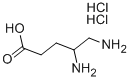 DL-GAMMA-ORNITHINE DIHYDROCHLORIDE Struktur