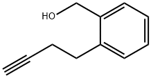 Benzenemethanol, 2-(3-butynyl)- (9CI) Struktur