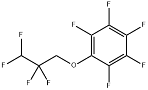 PENTAFLUORO-(2,2,3,3-TETRAFLUOROPROPOXY)BENZENE Struktur