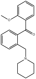 2-METHOXY-2'-PIPERIDINOMETHYL BENZOPHENONE price.