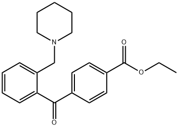 4'-CARBOETHOXY-2-PIPERIDINOMETHYL BENZOPHENONE price.