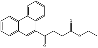 ETHYL 4-OXO-4-(9-PHENANTHRYL)BUTYRATE Struktur