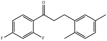 2',4'-DIFLUORO-3-(2,5-DIMETHYLPHENYL)PROPIOPHENONE price.