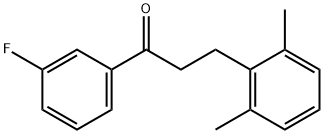 3-(2,6-DIMETHYLPHENYL)-3'-FLUOROPROPIOPHENONE price.