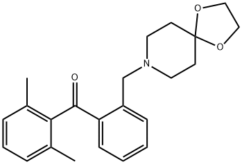 2,6-DIMETHYL-2'-[8-(1,4-DIOXA-8-AZASPIRO[4.5]DECYL)METHYL]BENZOPHENONE price.