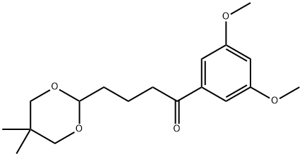 3',5'-DIMETHOXY-4-(5,5-DIMETHYL-1,3-DIOXAN-2-YL)BUTYROPHENONE price.