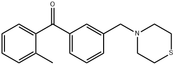 2-METHYL-3'-THIOMORPHOLINOMETHYL BENZOPHENONE price.