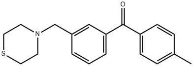 4'-METHYL-3-THIOMORPHOLINOMETHYL BENZOPHENONE price.