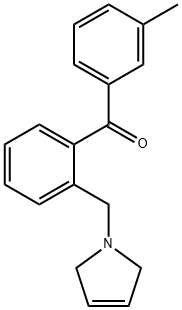 3'-METHYL-2-(3-PYRROLINOMETHYL) BENZOPHENONE price.