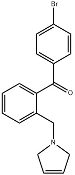 4'-BROMO-2-(3-PYRROLINOMETHYL) BENZOPHENONE price.