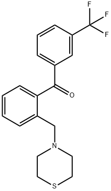 2-THIOMORPHOLINOMETHYL-3'-TRIFLUOROMETHYLBENZOPHENONE price.