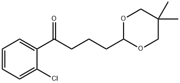 2'-CHLORO-4-(5,5-DIMETHYL-1,3-DIOXAN-2-YL)BUTYROPHENONE price.