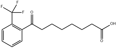 8-OXO-8-(2-TRIFLUOROMETHYLPHENYL)OCTANOIC ACID price.