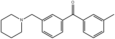 3-METHYL-3'-PIPERIDINOMETHYL BENZOPHENONE price.