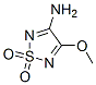 1,2,5-Thiadiazol-3-amine,  4-methoxy-,  1,1-dioxide Struktur