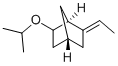 BICYCLO [2.2.1] HEPTANE, 2-ETHYLIDENE-6-ISOPROPOXY Struktur