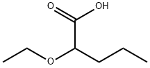 2-ETHOXYPENTANOICACID Struktur