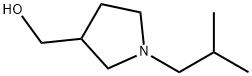 (1-ISOBUTYL-3-PYRROLIDINYL)METHANOL Struktur