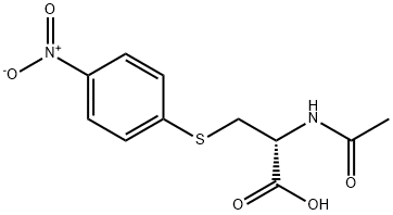 N-乙酰-S-(4-硝基苯基)-L-半胱氨酸 結(jié)構(gòu)式