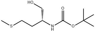 N-叔丁氧羰基-D-蛋氨醇 結(jié)構(gòu)式