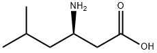 (R)-3-AMINO-5-METHYL-HEXANOIC ACID Struktur