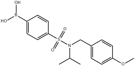 4-[N-ISOPROPYL-N-(4-METHOXYBENZYL)SULPHAMOYL]BENZENEBORONIC ACID 98 price.