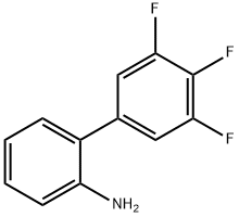 3',4',5'-三氟聯(lián)苯基-2-胺 結(jié)構(gòu)式