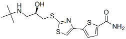 (-)-R-Arotinolol Struktur