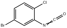 5-溴-2-氯苯基異腈酸酯, 923693-67-8, 結(jié)構(gòu)式