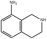 8-氨基-1,2,3,4-四氫異喹啉 結(jié)構(gòu)式