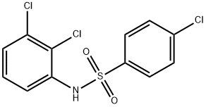 4-Chloro-N-(2,3-dichlorophenyl)benzenesulfonaMide, 97% Struktur