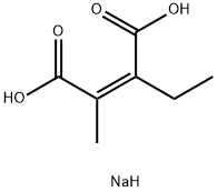 (Z)-2-Ethyl-3-MethylMaleic Acid DisodiuM Salt Struktur