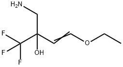 2-(AMINOMETHYL)-4-ETHOXY-1,1,1-TRIFLUOROBUT-3-EN-2-OL, 929975-10-0, 結(jié)構(gòu)式