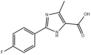2-(4-FLUOROPHENYL)-5-METHYL-3H-IMIDAZOLE-4-CARBOXYLIC ACID price.