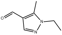 1-ETHYL-5-METHYL-1H-PYRAZOLE-4-CARBALDEHYDE Structure