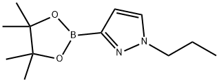1H-Pyrazole, 1-propyl-3-(4,4,5,5-tetraMethyl-1,3,2-dioxaborolan-2-yl)-