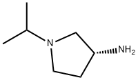 (3R)-1-isopropylpyrrolidin-3-amine Struktur