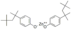 zinc bis[p-(1,1,3,3-tetramethylbutyl)phenolate] Struktur