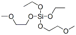6,6-diethoxy-2,5,7,10-tetraoxa-6-silaundecane  Struktur